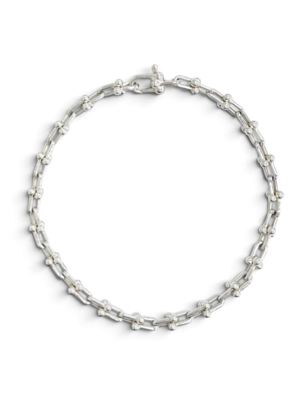 Tiffany & Co HardWear Microlink Bracelet Silver